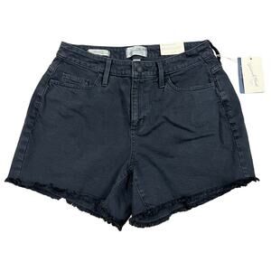 Universal Thread Women's Black High-Rise Midi Jean Shorts - Size 6 - NWT